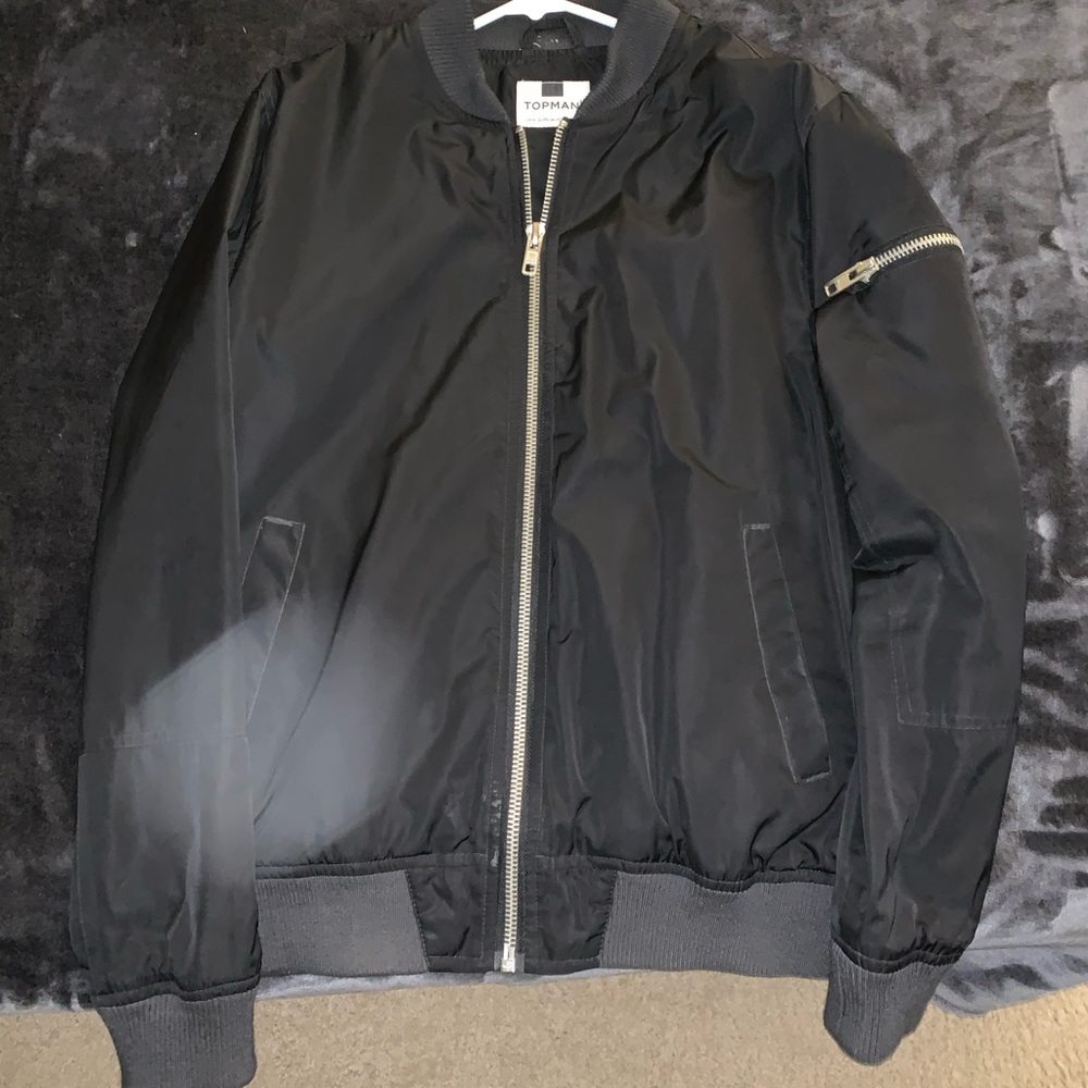 Black Topman Bomber jacket